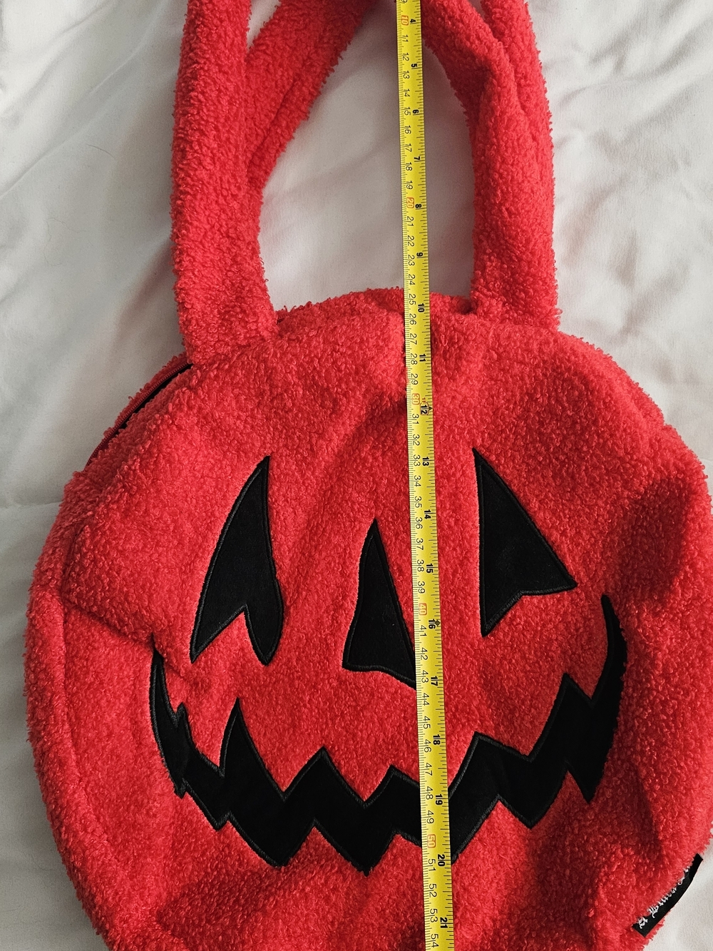 A BLACKSTAR Red Pumpkin Tote bag - Picture 5 of 6